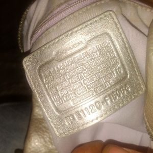 Authentic coach purse